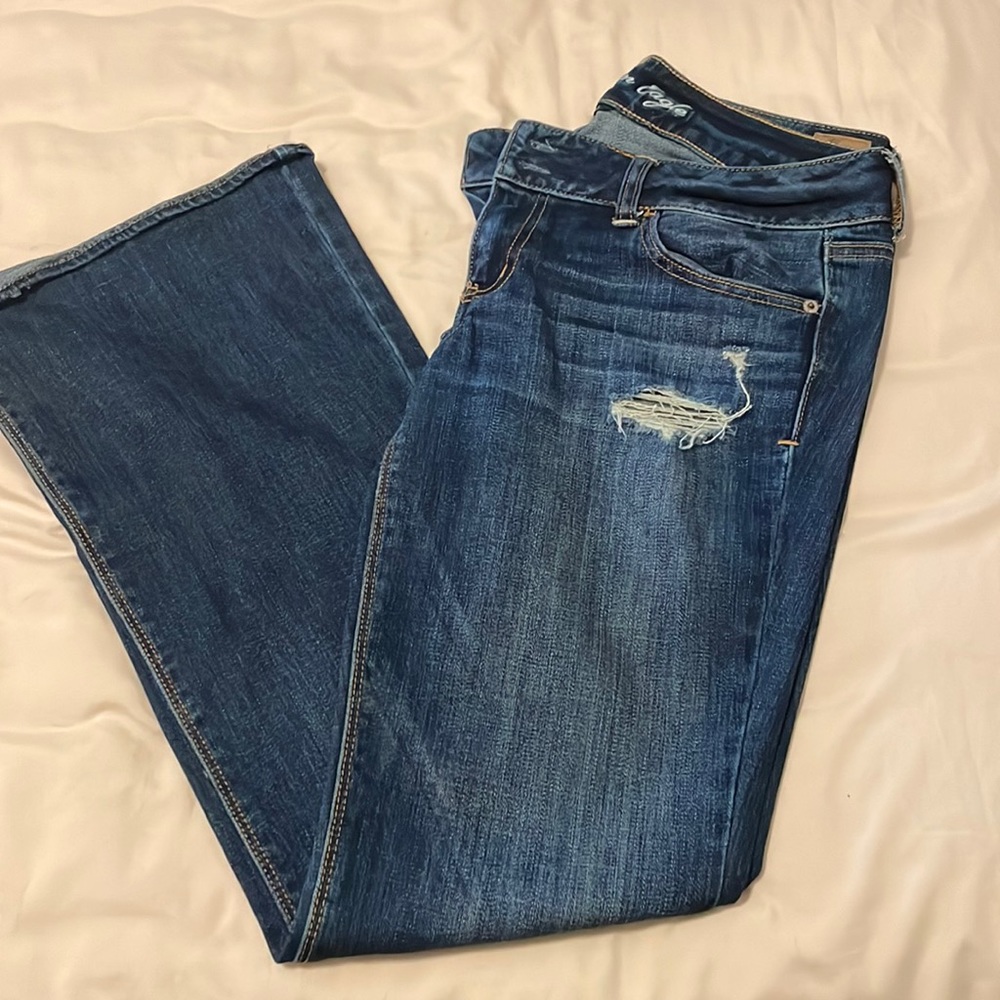 American Eagle Artist flair jeans